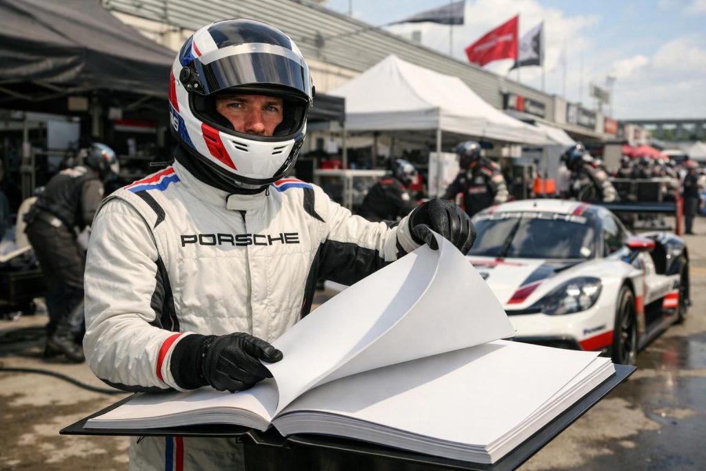 découvrez les révélations inédites des paddocks d'endurance avec un pilote tricolore qui tourne la page chez porsche dans le monde de l'automobile.