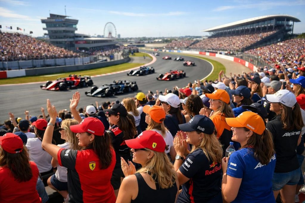découvrez comment la formule 1, avec 827 millions de fans et 2,9 milliards de dollars de sponsoring, devient un phénomène culturel mondial en attirant une audience féminine croissante.