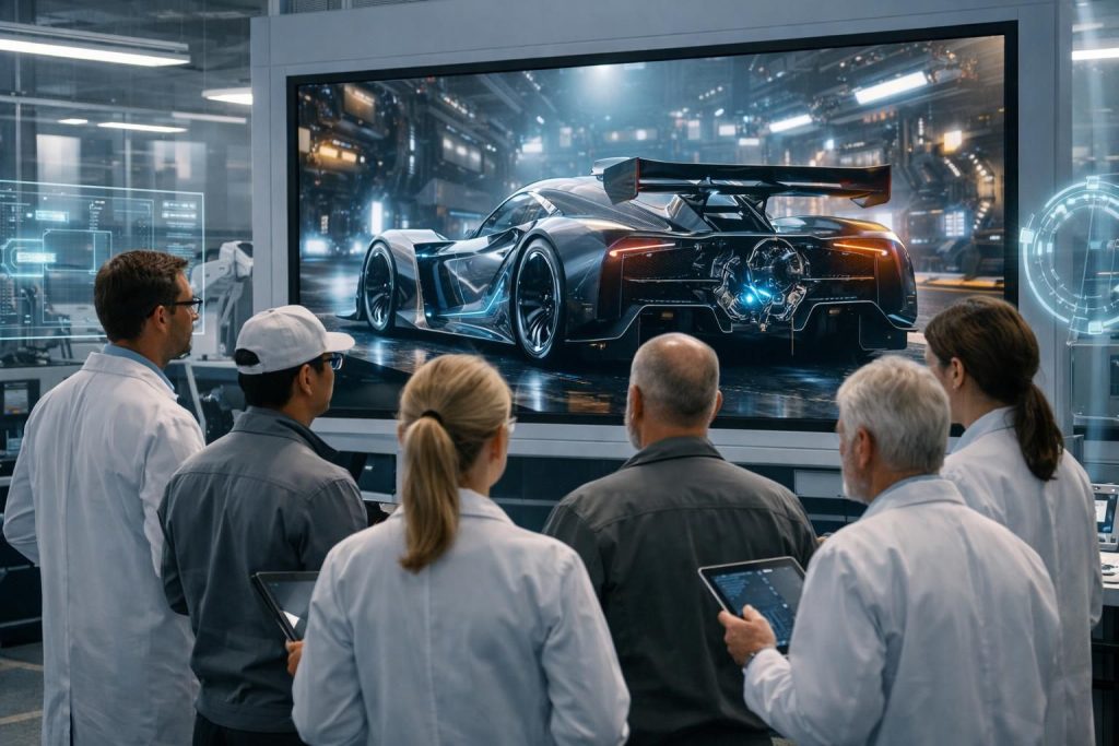 découvrez en exclusivité la toute première image du project rally one, une révélation unique qui promet de révolutionner le monde du rallye.