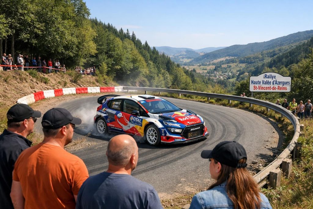 découvrez le rallye de la haute vallée d'azergues avec sa spéciale palpitante à saint-vincent-de-reins, mêlant vitesse et adrénaline au cœur d'un paysage magnifique.