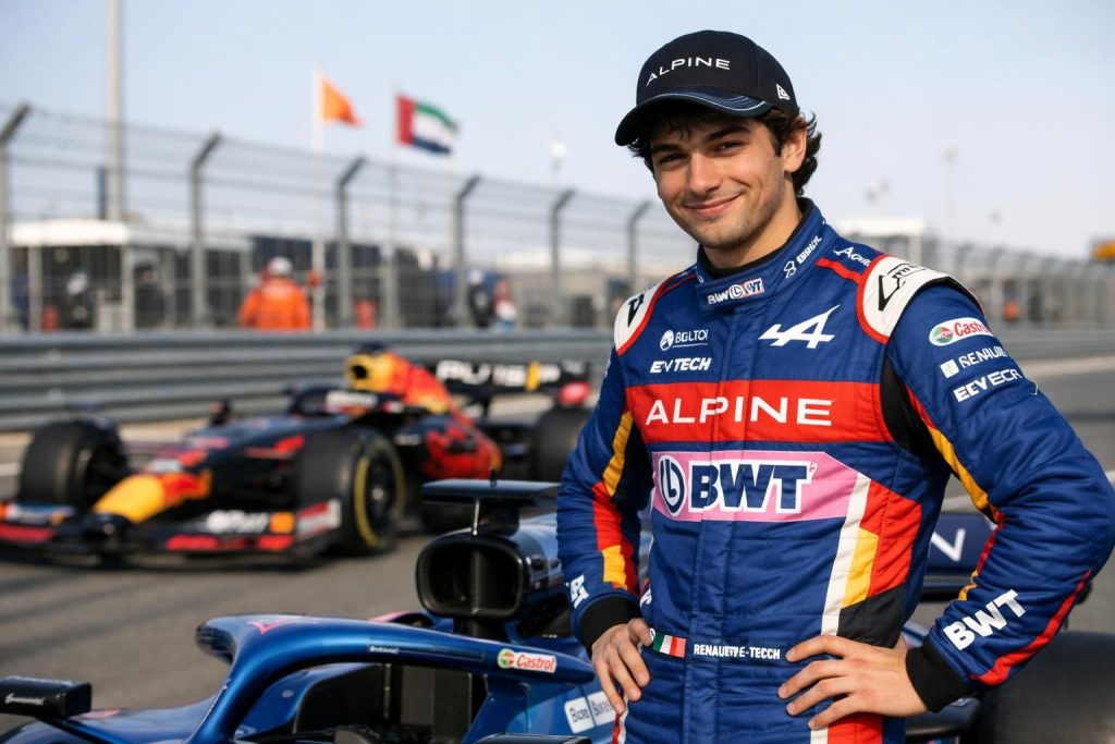 découvrez les commentaires humoristiques d'isack hadjar sur ses performances lors des essais de pré-saison face à max verstappen.
