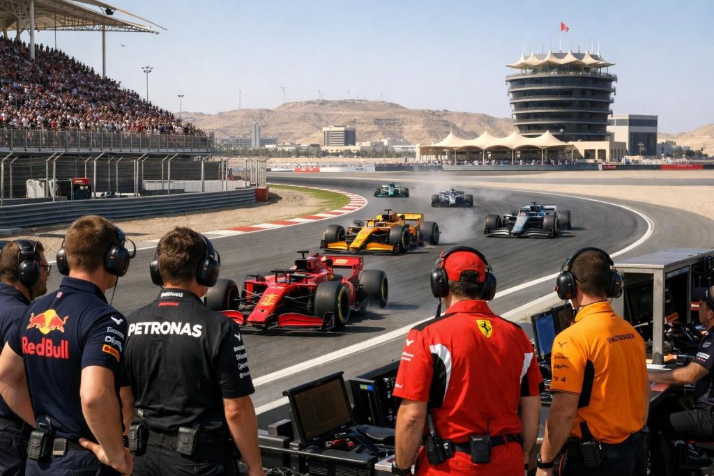 suivez en direct les premiers essais des tests de bahreïn 2 en formule 1. revivez les moments forts du jour 1 avec analyses et temps forts.