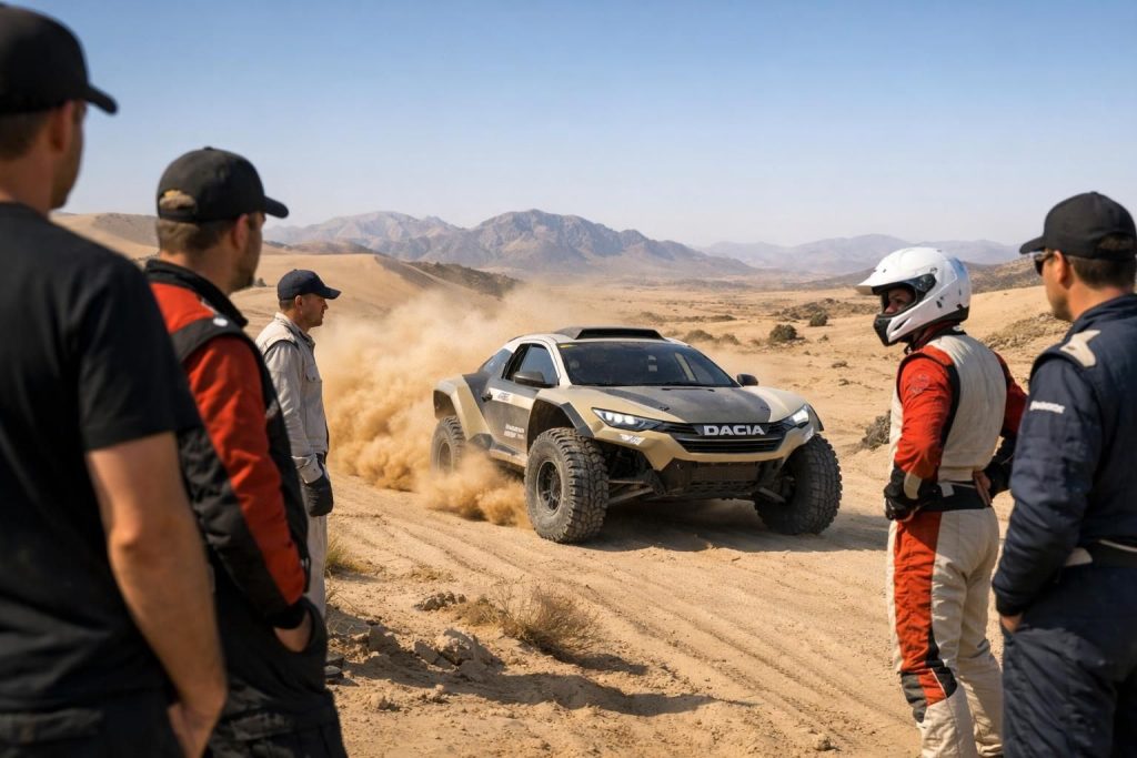 la dacia sandrider mettra fin à sa carrière en rallye-raid à la fin de la saison 2026, marquant la fin d'une ère pour ce modèle emblématique.