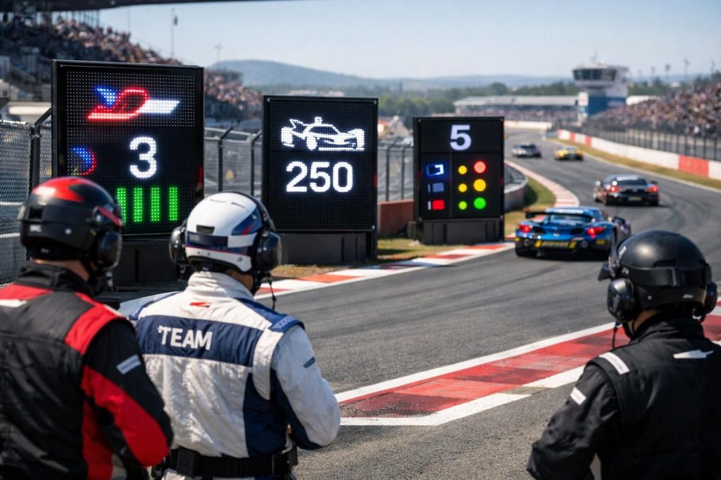 découvrez les nouvelles informations affichées sur les panneaux led lors du wec et tous les détails essentiels à connaître pour suivre la course en temps réel.