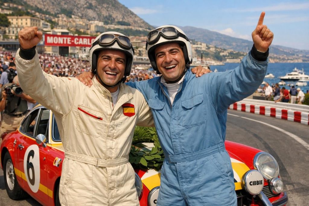 découvrez le triomphe éclatant de luis climent asensio et carles jimenez valls au monte-carlo historique, une victoire mémorable dans cette prestigieuse course classique.