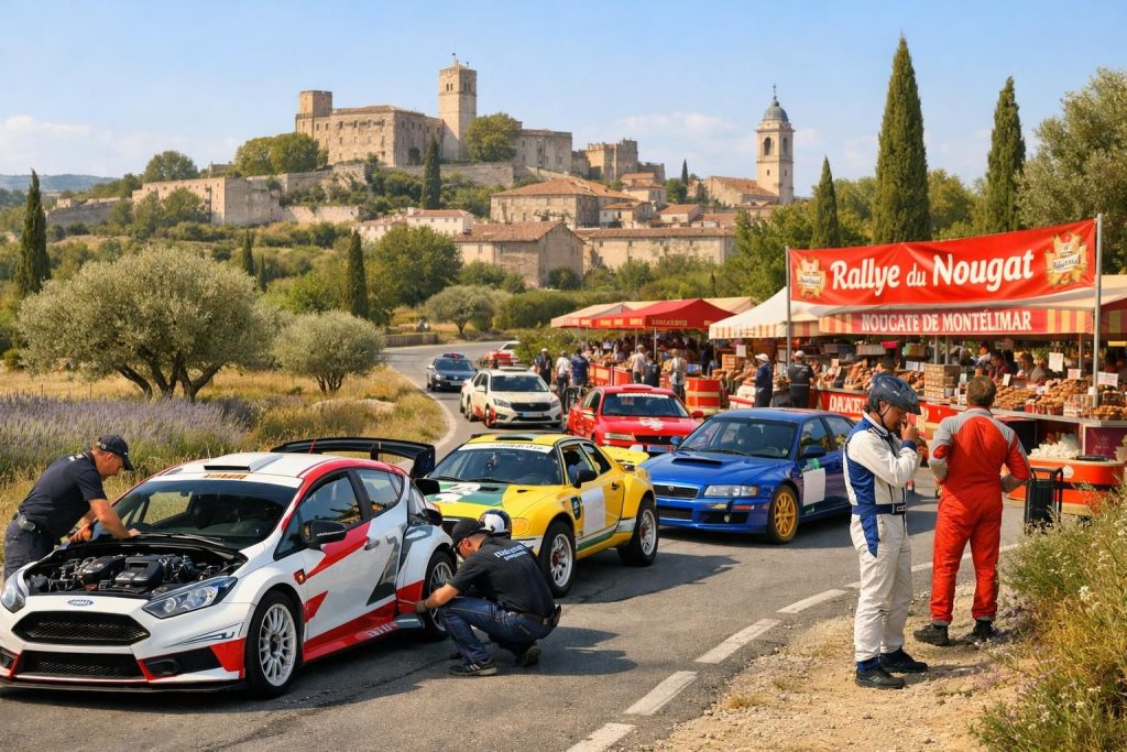 préparez-vous à vivre l'excitation du rallye du nougat à montélimar, un événement automobile incontournable qui promet vitesse et adrénaline sur les routes locales.