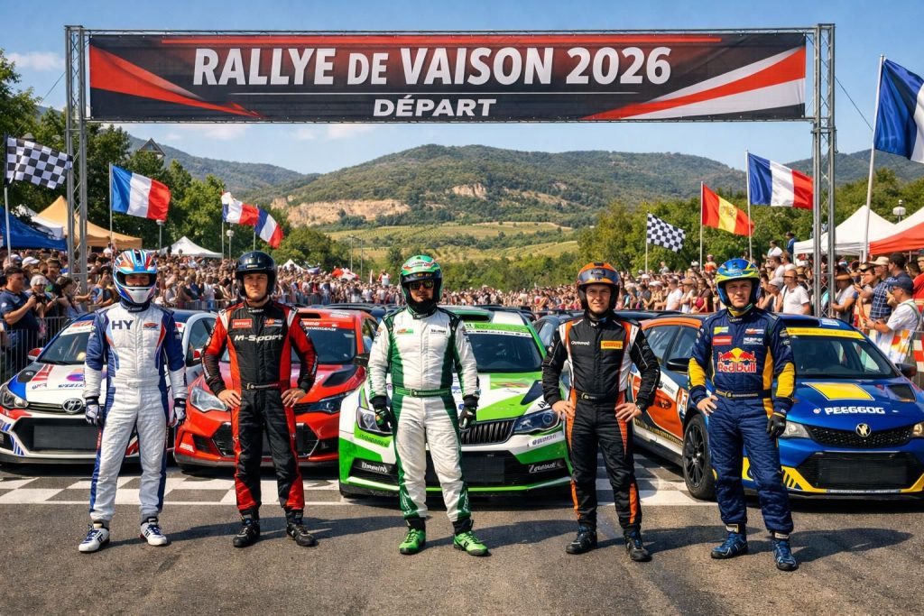 découvrez la liste complète des pilotes engagés pour le rallye de vaison 2026 et plongez au cœur de cet événement incontournable du sport automobile.