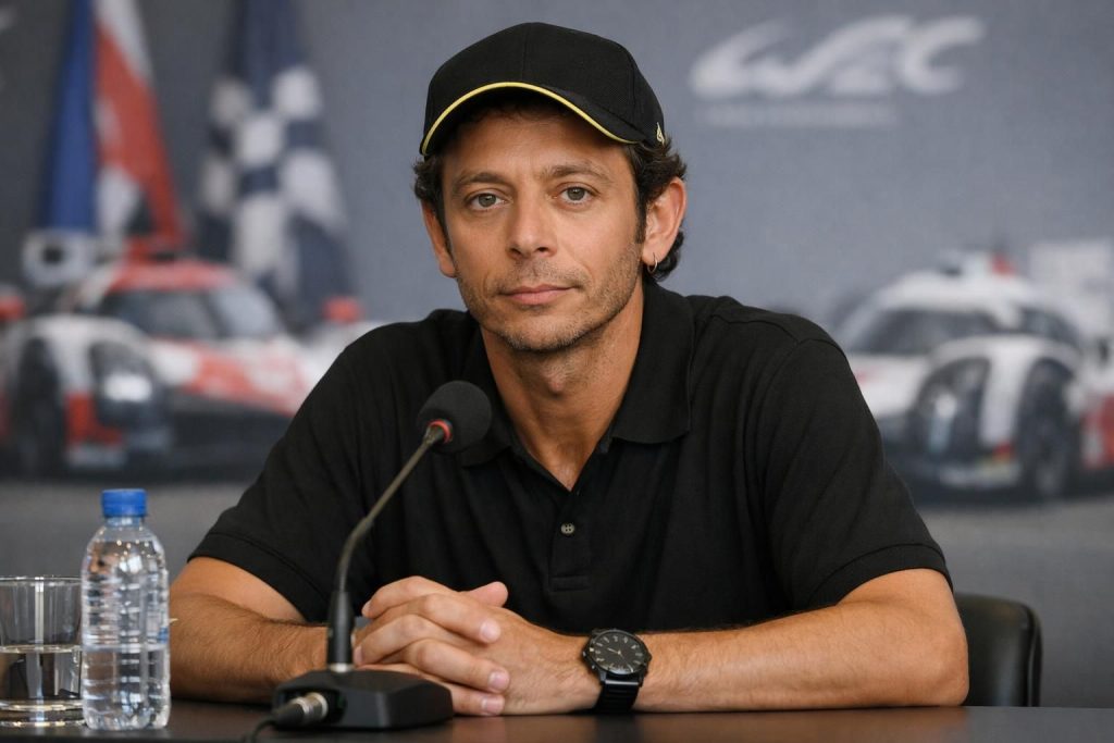 valentino rossi annonce son absence au championnat wec en 2026, marquant une étape importante dans sa carrière sportive.
