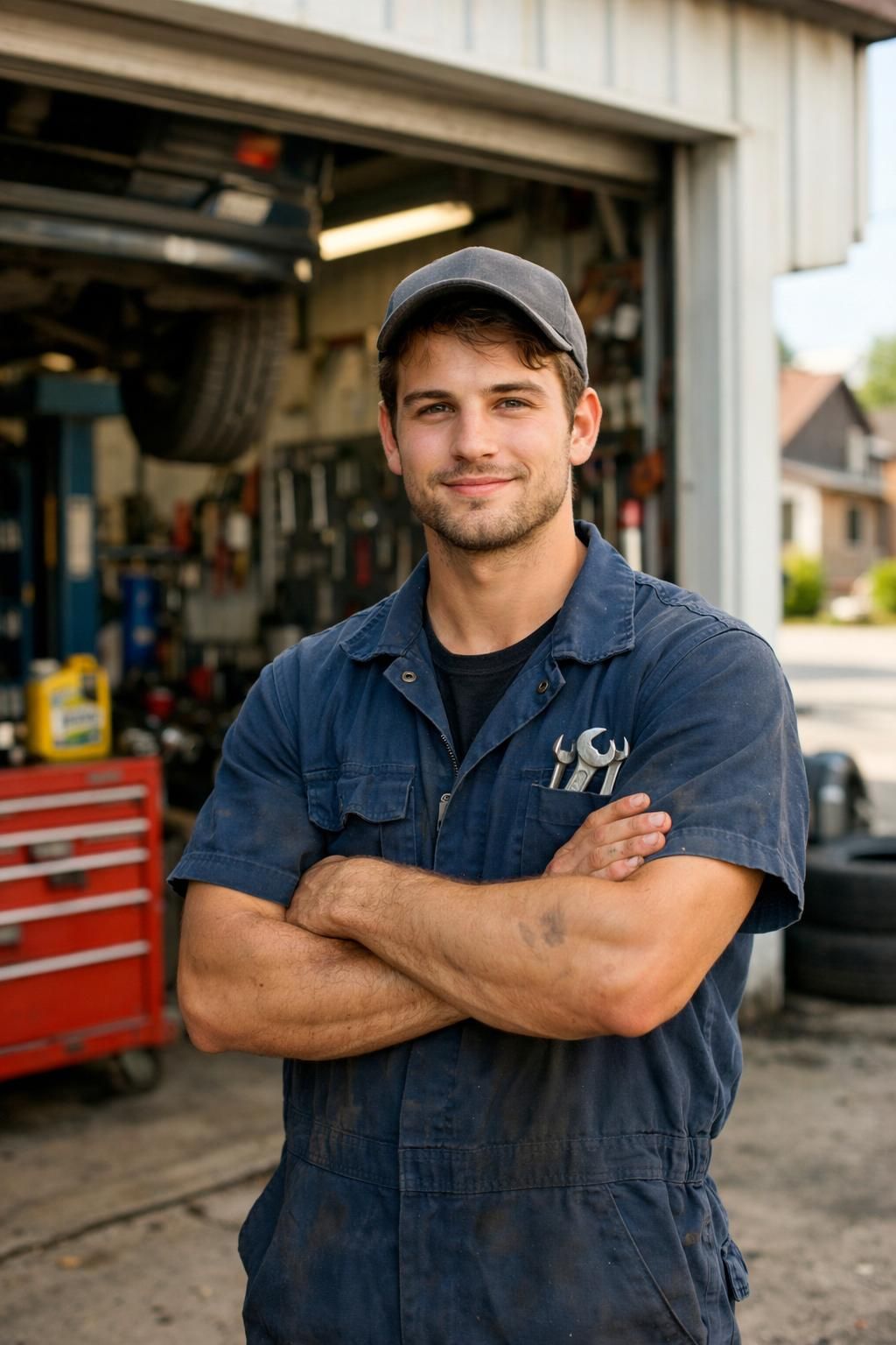 découvrez l'histoire inspirante d'un jeune de 22 ans qui dirige avec passion son atelier de mécanique automobile dans une charmante petite commune.