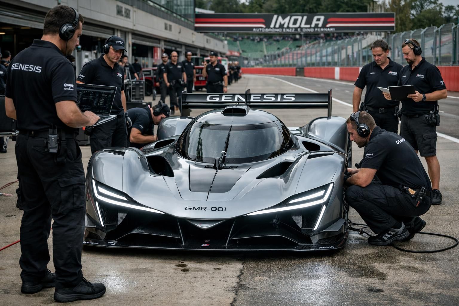 découvrez la nouvelle livrée de la genesis gmr-001 dévoilée pour l'endurance wec. l'équipe vise imola avec une stratégie ambitieuse et réfléchie pour performer sur la piste.