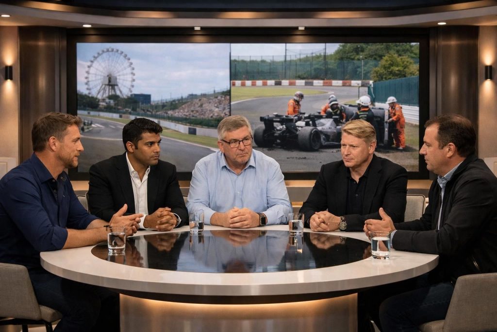découvrez le débat passionné qui fait rage après le premier crash de la saison de formule 1 lors du grand prix du japon, analysant les réactions des pilotes et des experts.