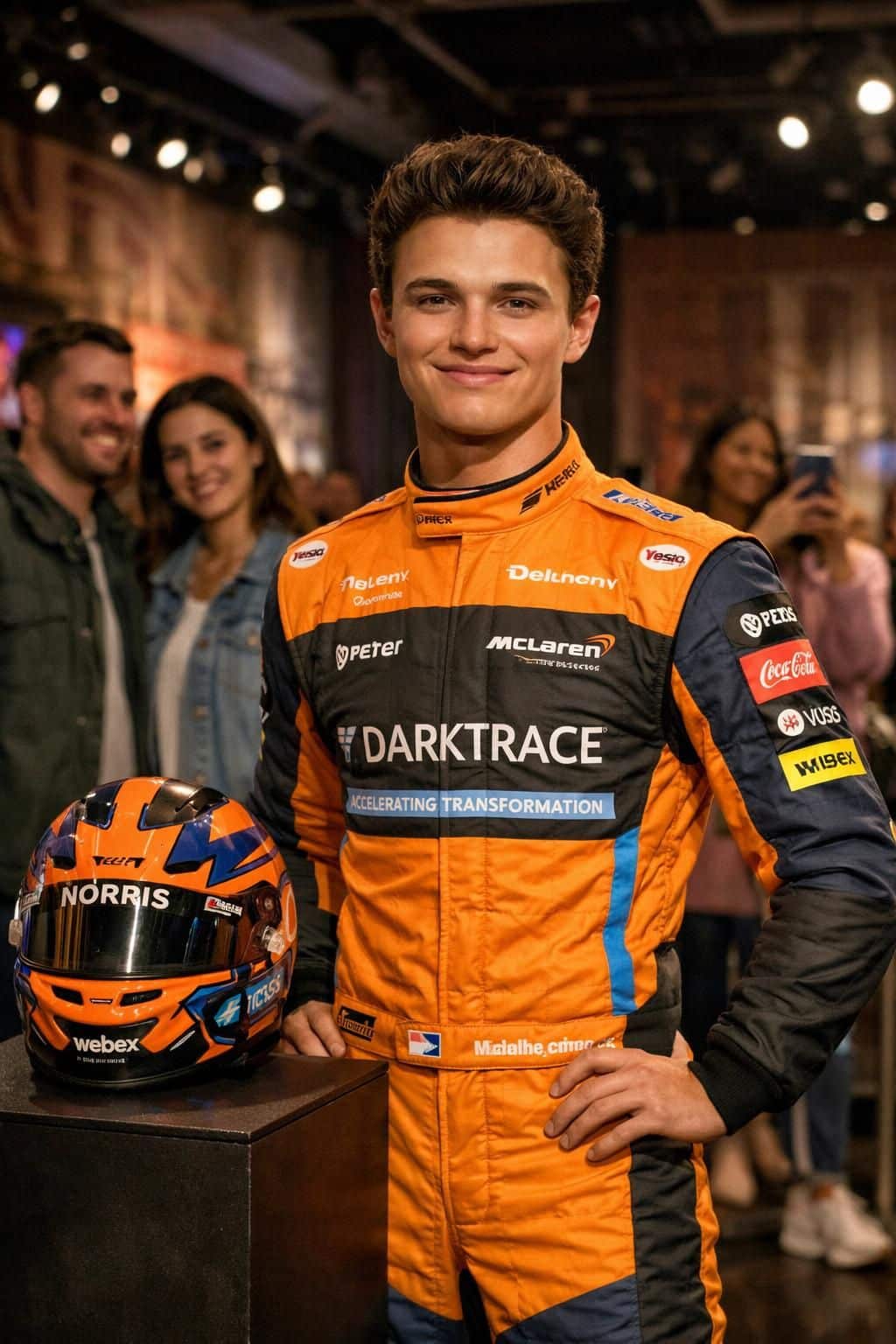 découvrez comment lando norris, star montante de la formule 1, sera bientôt immortalisé en statue de cire au célèbre musée madame tussauds de londres, célébrant son talent et sa carrière prometteuse.