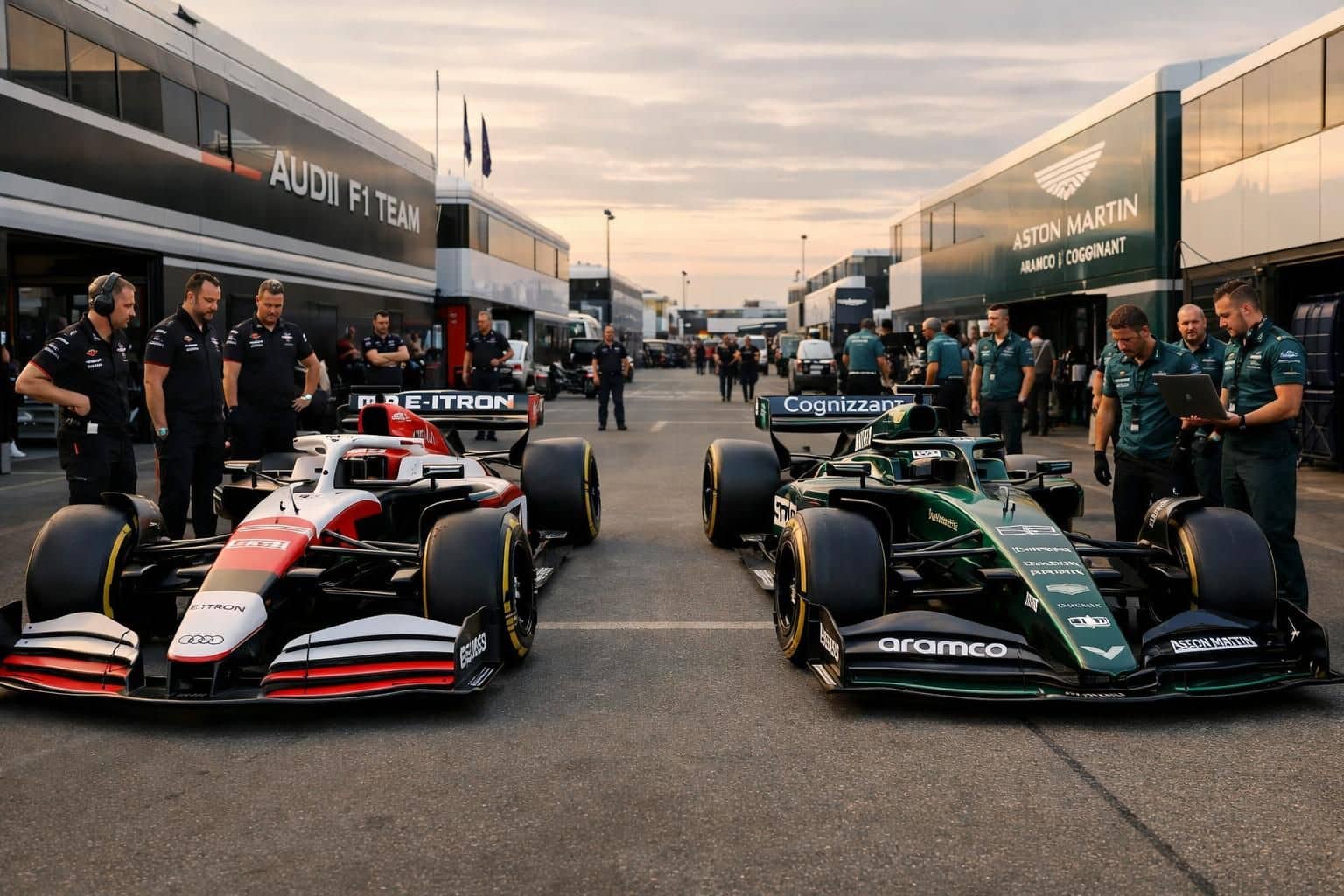 le directeur d'audi, largement pressenti pour rejoindre aston martin en formule 1, démissionne soudainement, bouleversant le marché des transferts dans le sport automobile.