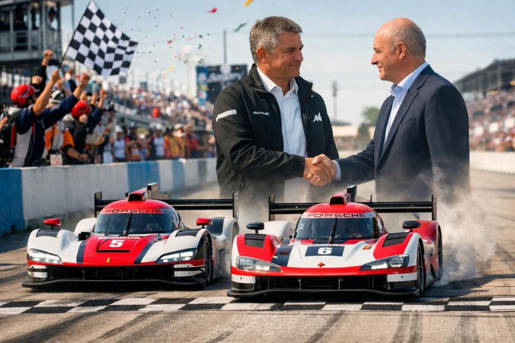 porsche remporte une victoire éclatante à sebring avec un doublé, tandis qu'alpine annonce officiellement le départ de bruno famin vers l’automobile club de l’ouest (aco).