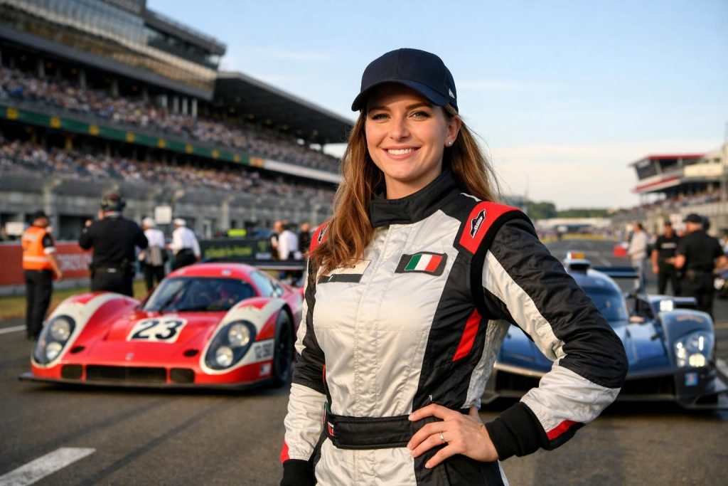 sarah bovy, pilote et personnalité emblématique, est honorée en tant que grand marshal de la 94e édition des 24 heures du mans 2026, un rôle prestigieux lors de cette légendaire course d'endurance.