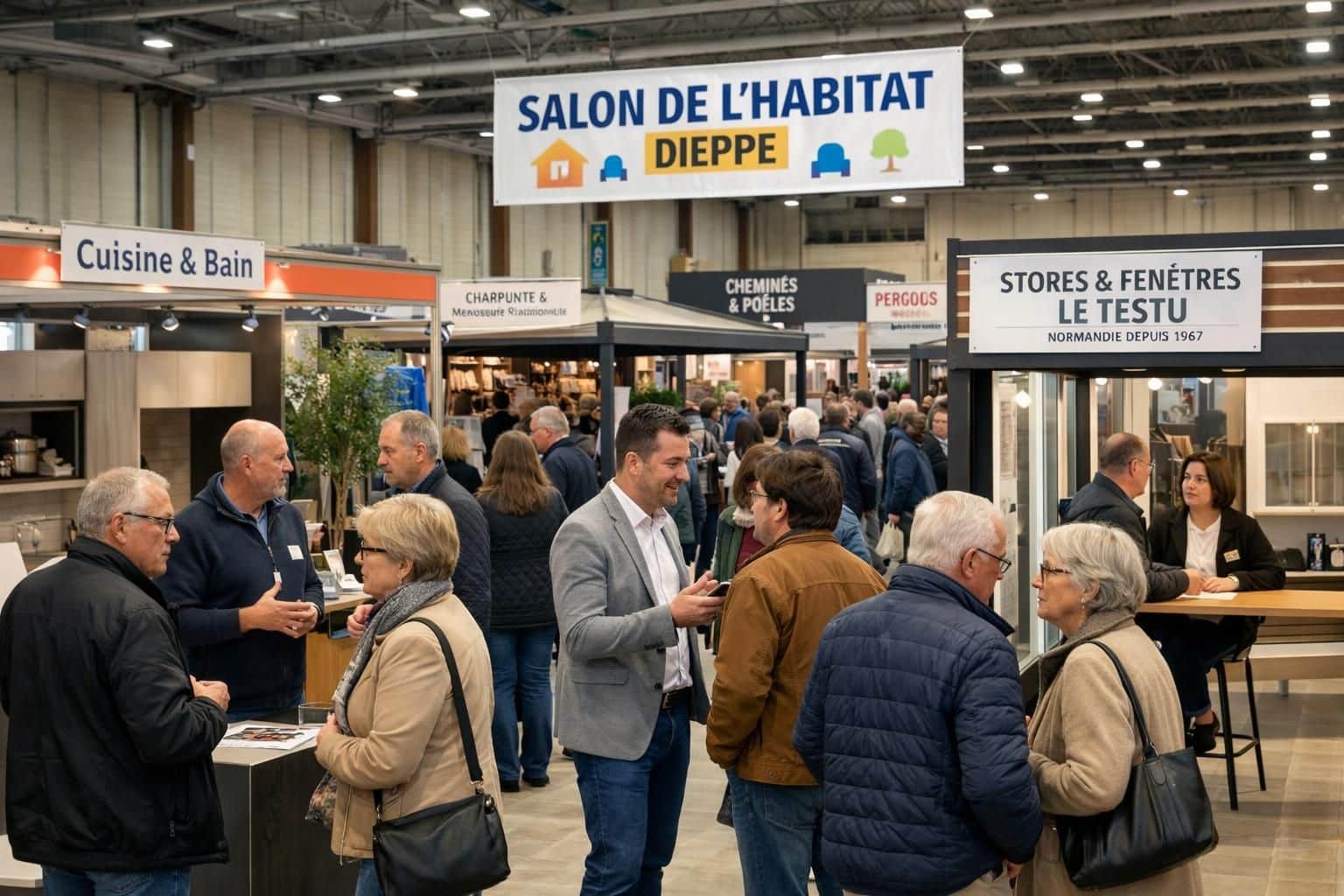 découvrez à dieppe un salon unique dédié à vos projets d'achat, de construction et de rénovation pour concrétiser toutes vos idées avec des experts et des solutions adaptées.