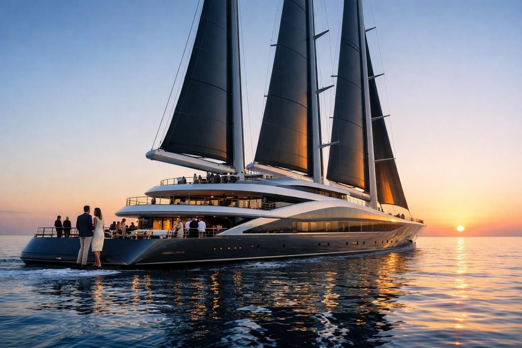 accor innove dans le secteur du tourisme de luxe en lançant le plus grand voilier jamais construit, offrant une expérience de croisière unique alliant élégance et confort.