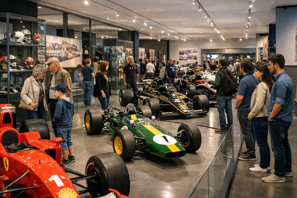 découvrez les 75 ans d'histoire de la formule 1 au musée de l'automobile de mulhouse, une exposition exceptionnelle retraçant les moments emblématiques de ce sport mythique.