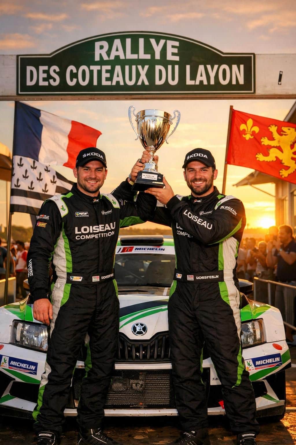 découvrez la victoire éclatante de thomas bordagaray et antoine loiseau au rallye des coteaux du layon, une performance remarquable dans le monde de l'automobile.