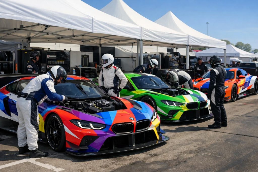découvrez les nouvelles couleurs de bmw pour le championnat du monde d’endurance et suivez toutes les dernières infos du paddock en direct.