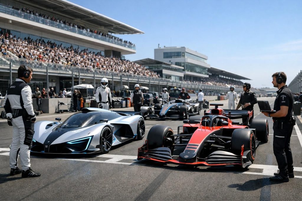 découvrez comment la nouvelle génération de monoplaces électriques influence et inspire le design des formules 1 de 2026, alliant innovation et performance.