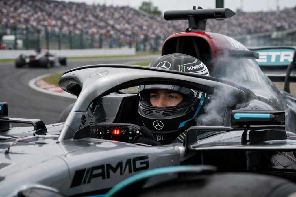 découvrez comment un mystérieux « bug moteur » a coûté à george russell une place sur le podium lors du grand prix de formule 1 au japon, affectant ses performances et l'issue de la course.