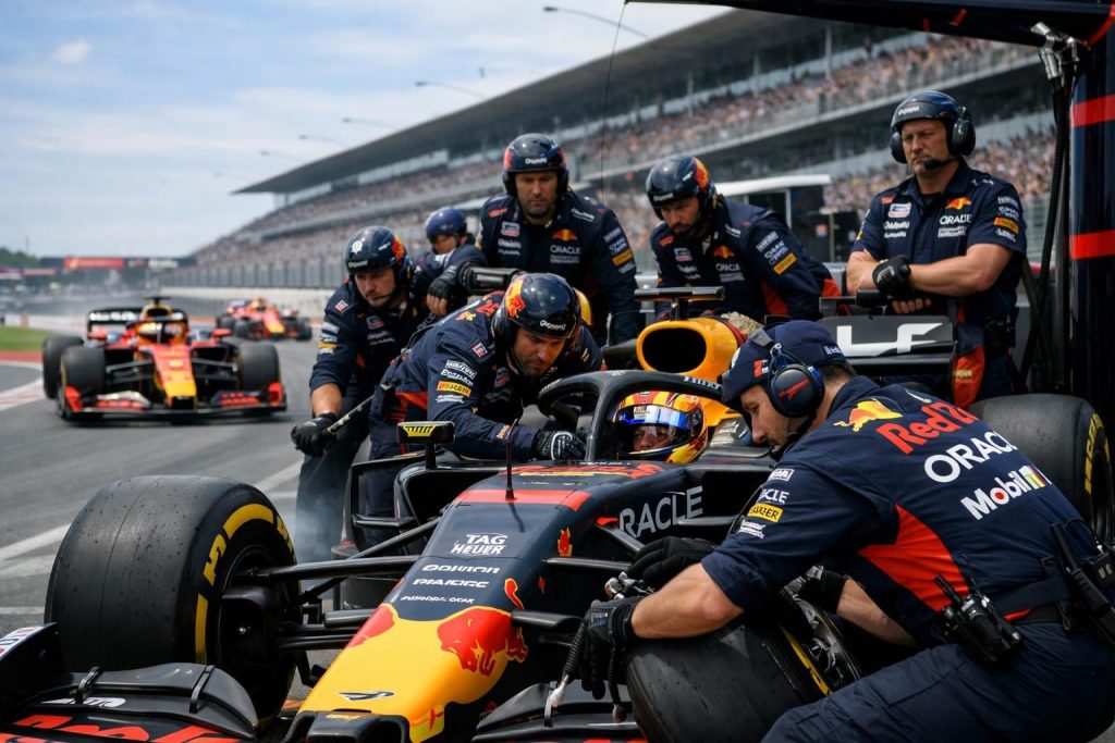 découvrez comment red bull fait preuve d'une détermination inébranlable en formule 1, refusant d'abandonner jusqu'à la dernière minute face à toutes les difficultés.