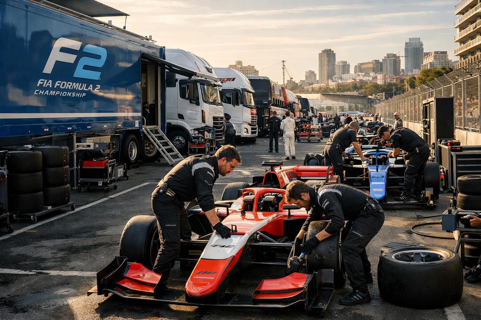 suite à l'annulation des courses au moyen-orient, la formule 2 concentre désormais toute son attention sur les prochaines étapes à miami et montréal, promettant des compétitions intenses et des enjeux décisifs.