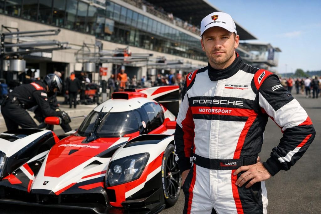 découvrez l'annonce officielle : kévin estre rejoint l'équipe tds racing en catégorie lmp2 pour les 24 heures du mans 2026 en tant que pilote officiel porsche, prêt à relever ce défi prestigieux.