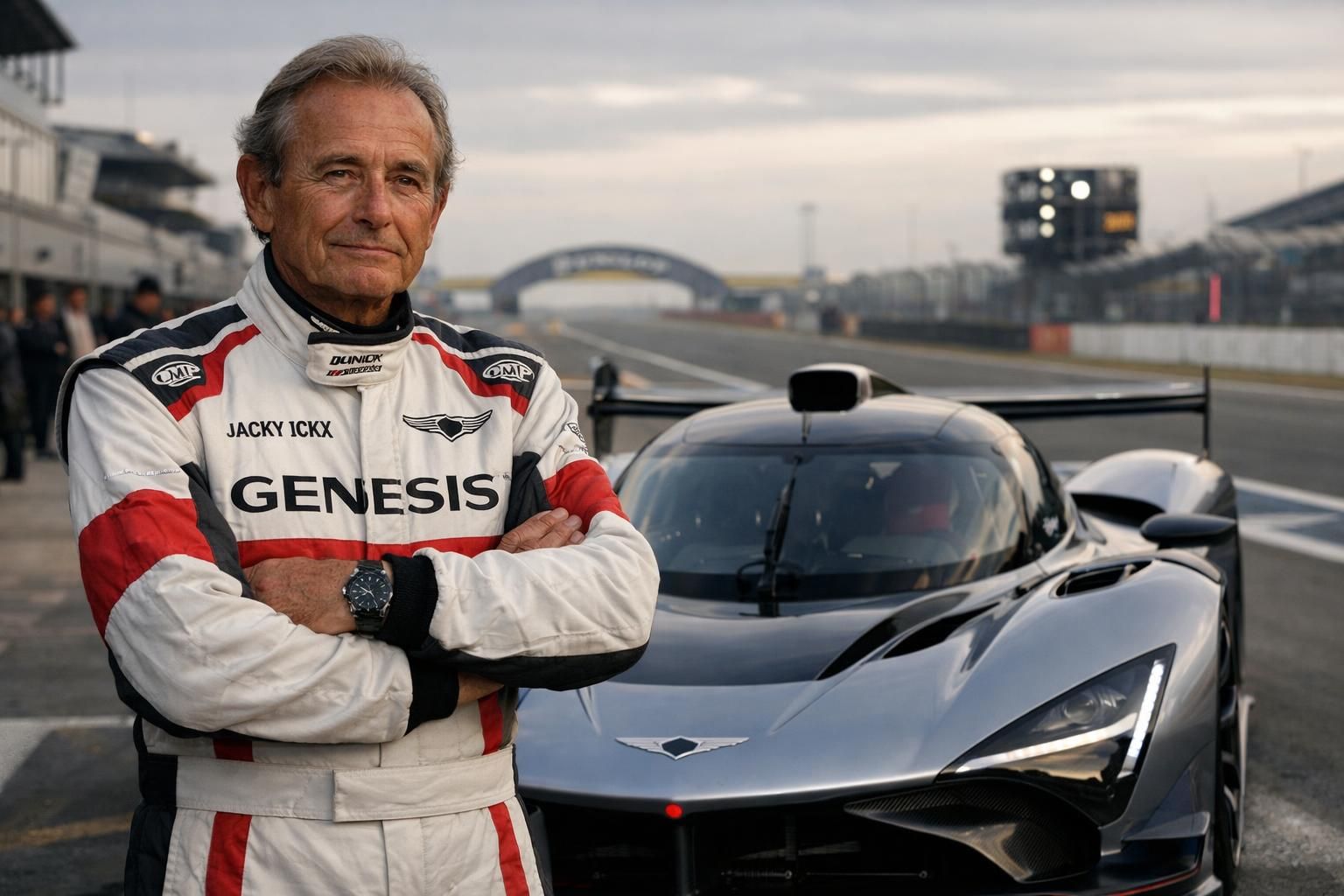 jacky ickx, ambassadeur de genesis, dévoile sa vision unique de l’endurance, soulignant que l’essentiel réside dans la passion, la persévérance et la maîtrise de soi.