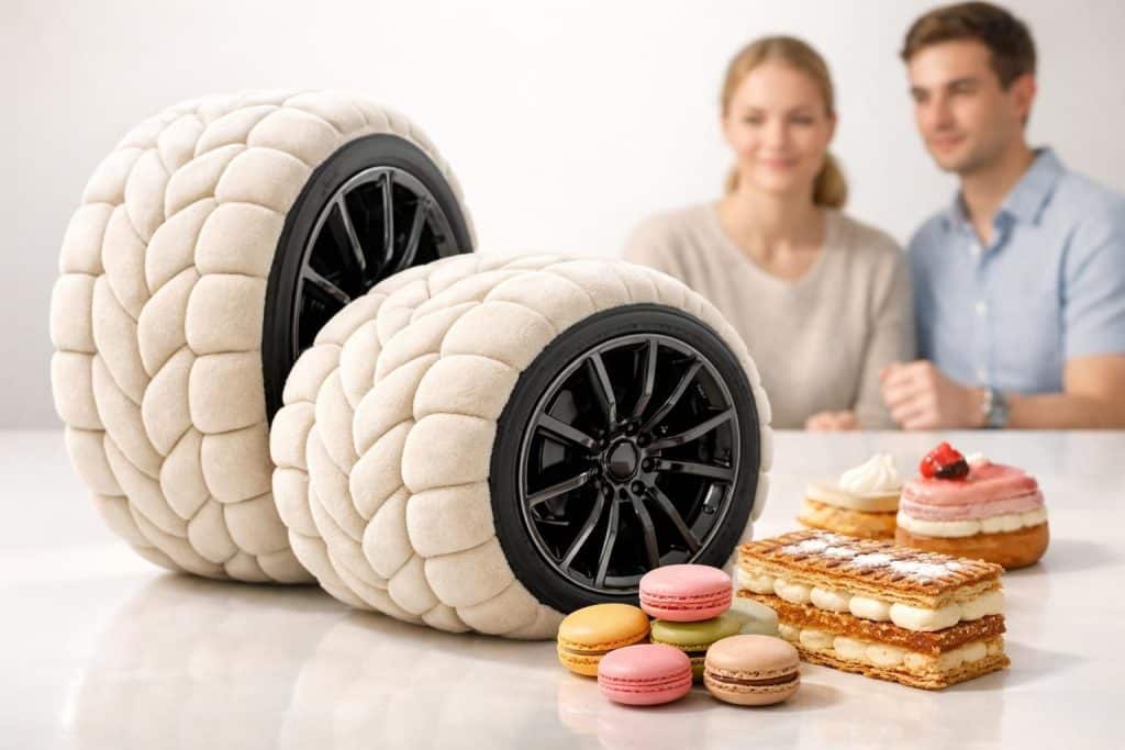 découvrez les pneus michelin innovants qui allient design captivant et douceur inégalée, offrant une expérience unique comparable à la délicatesse des pâtisseries fines.