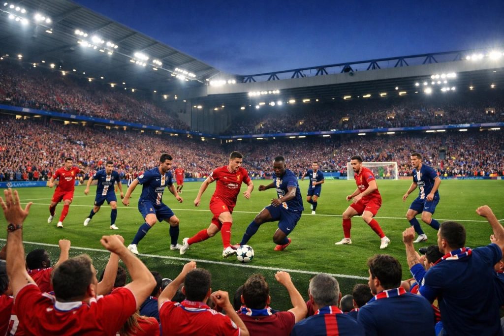 suivez en direct le match liverpool vs psg, un choc intense de la ligue des champions. découvrez sur quelle chaîne et à quelle heure regarder cette rencontre incontournable.