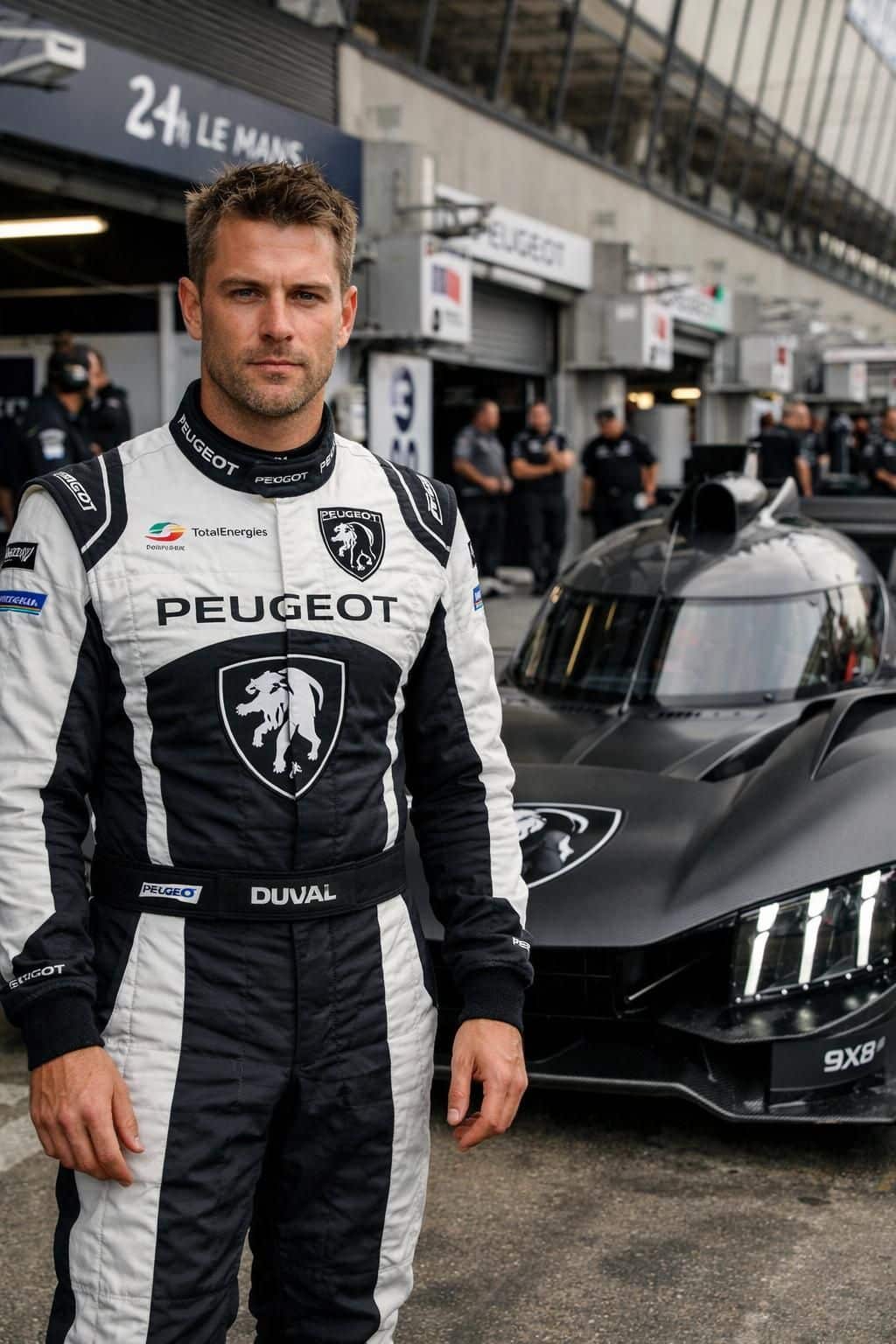 loïc duval, le pilote chartrain, se prépare à revivre l'adrénaline intense des courses au mans, prêt à relever de nouveaux défis passionnants.