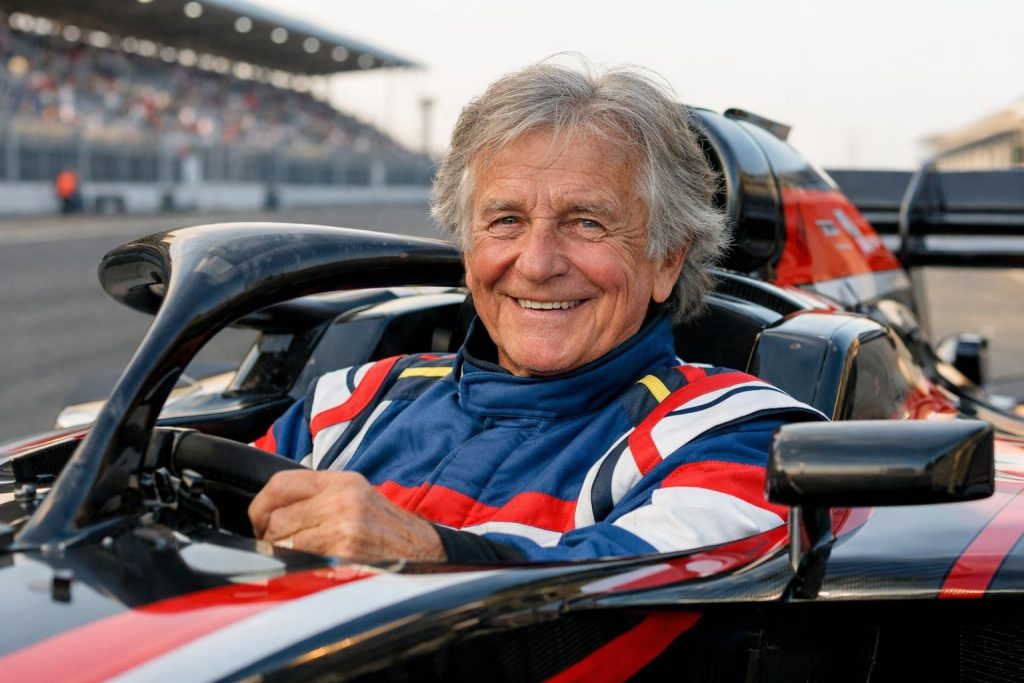 à 82 ans, jacques laffite, légende du sport automobile, fait un retour surprenant en formule 1, marquant un événement inédit dans l'histoire de la course.