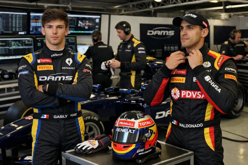 découvrez comment l'écurie dams a formé et propulsé des pilotes emblématiques comme gasly et maldonado vers la formule 1, en développant leur talent au fil des années.