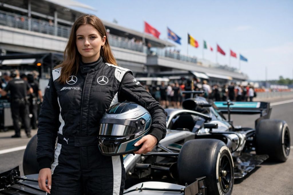 découvrez l'exploit historique de doriane pin, première française à piloter une formule 1 mercedes, marquant une étape importante dans le monde de la course automobile.