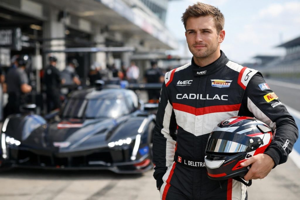 louis delétraz rejoint la catégorie hypercar du wec avec cadillac, prêt à relever le défi de l'endurance sans aucune hésitation.