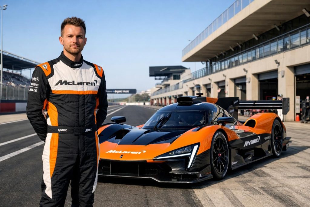découvrez comment mclaren renforce son équipe en endurance wec en recrutant laurens vanthoor, promettant une performance exceptionnelle pour sa future hypercar.