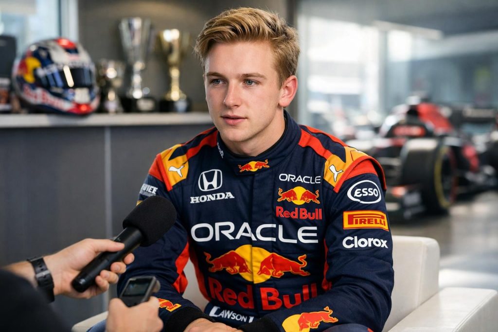 découvrez un entretien éclair avec liam lawson, pilote de formule 1, où il partage sa passion intense pour la course à grande vitesse et ses ambitions sur les circuits.