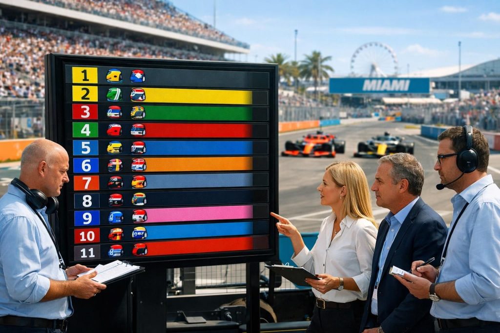 découvrez une analyse complète du classement de la formule 1 après le grand prix de miami, avec les performances détaillées des pilotes et les impacts sur le championnat.