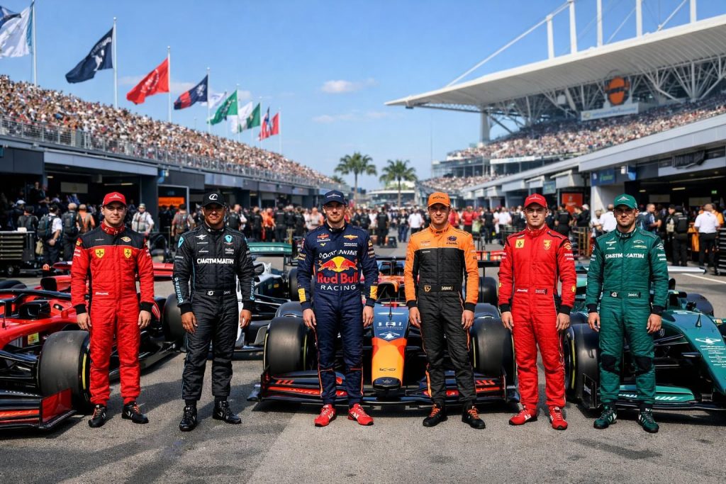 consultez le classement complet des pilotes et des écuries après le grand prix de miami en formule 1. analysez les performances et suivez l'évolution du championnat.
