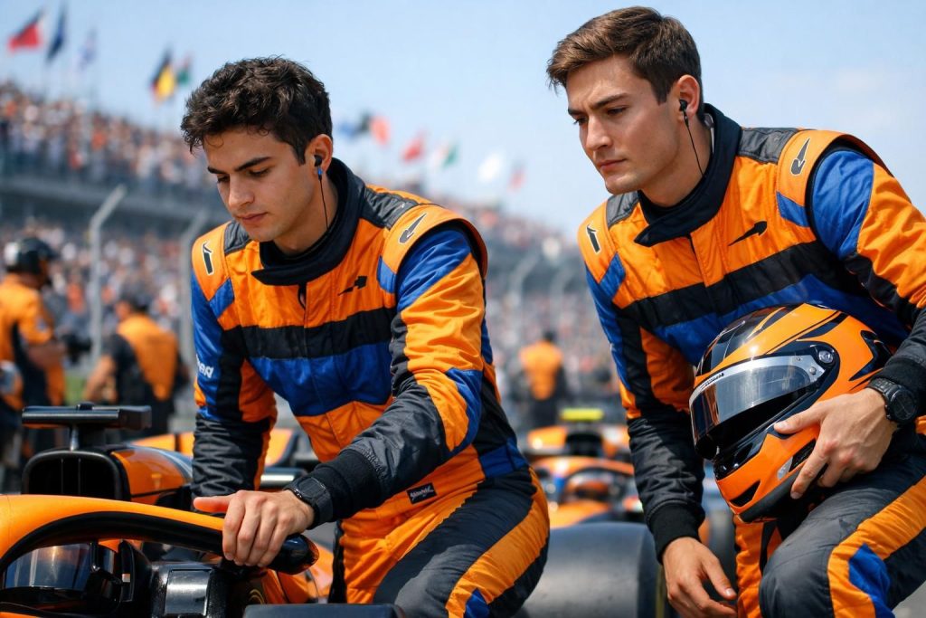 découvrez l’éveil des pilotes hadjar et russell, la renaissance de mclaren, et les 5 questions essentielles à suivre avant la prochaine course de formule 1.