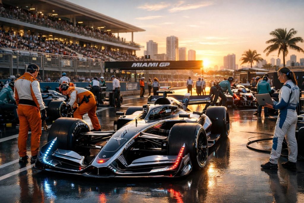 découvrez comment le grand prix de miami marque le début d'une nouvelle ère technique en formule 1, relançant la saison après un mois de pause.