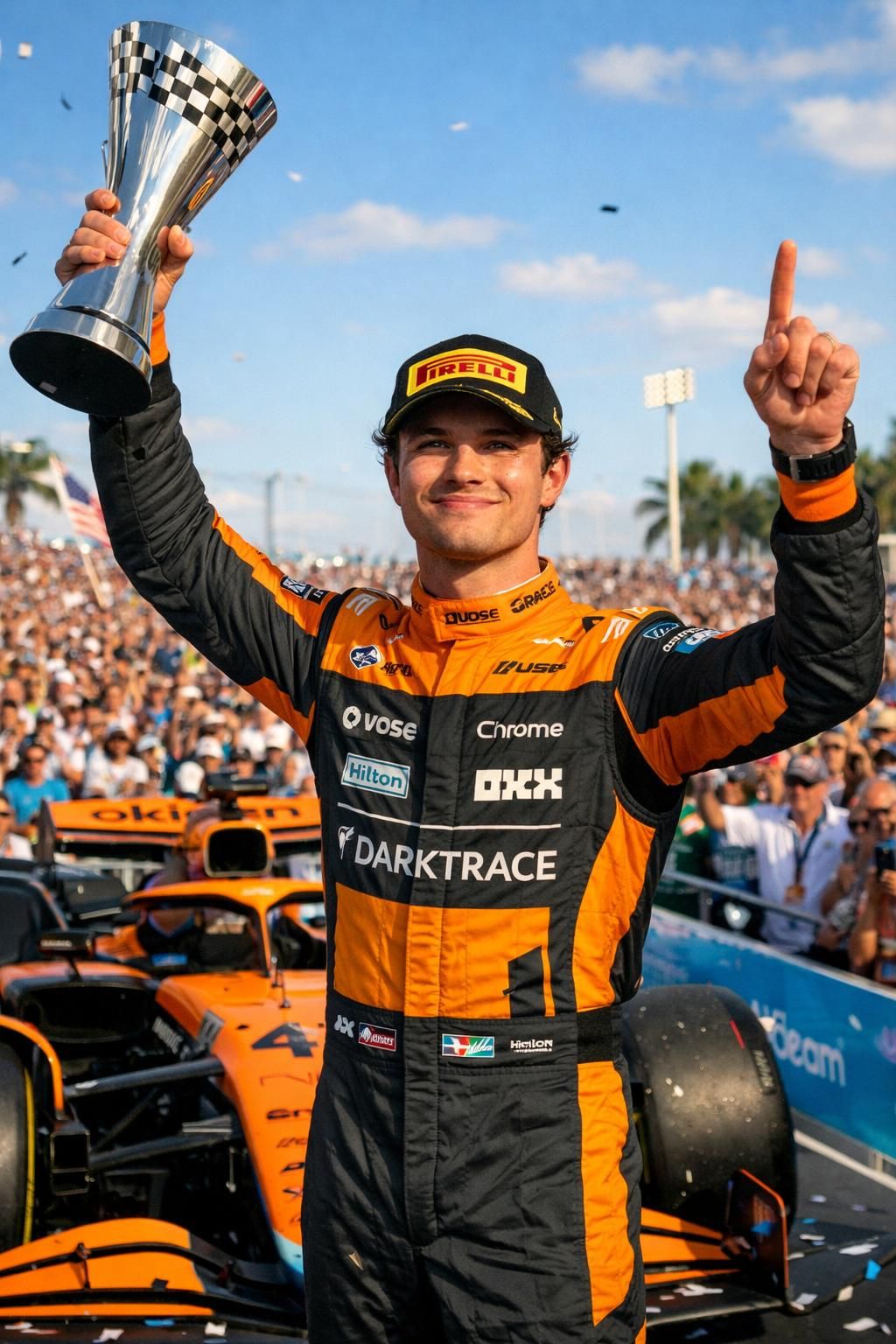découvrez la victoire éclatante de lando norris lors de la course sprint de formule 1 à miami, une compétition intense pleine de suspense et d'émotion.