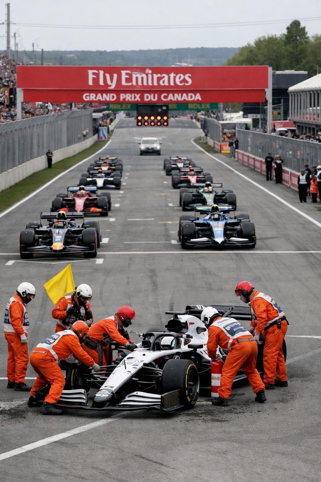 revivez en images le départ mouvementé du grand prix du canada de formule 1 avec notre vidéo exclusive.