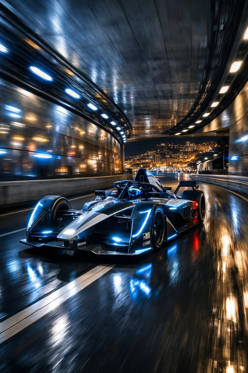 revivez l'expérience intense de david coulthard en formule e, ressentant une vitesse fulgurante dans le tunnel, évoquant une scène emblématique de star wars.