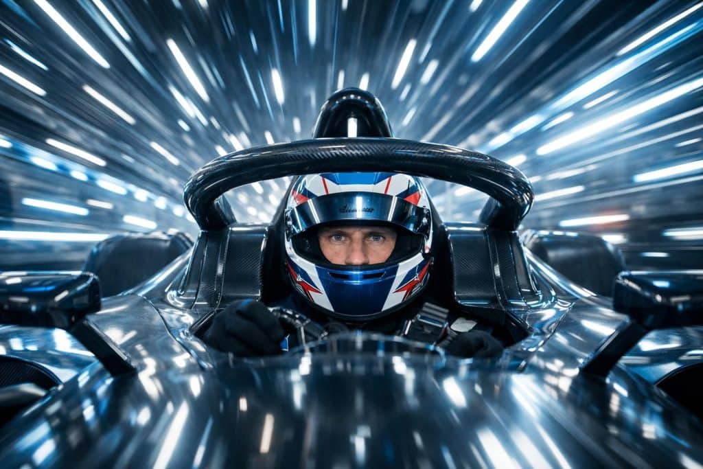 découvrez comment coulthard décrit sa sensation de vitesse lumière dans le tunnel en formule e, évoquant l'univers spectaculaire de star wars.