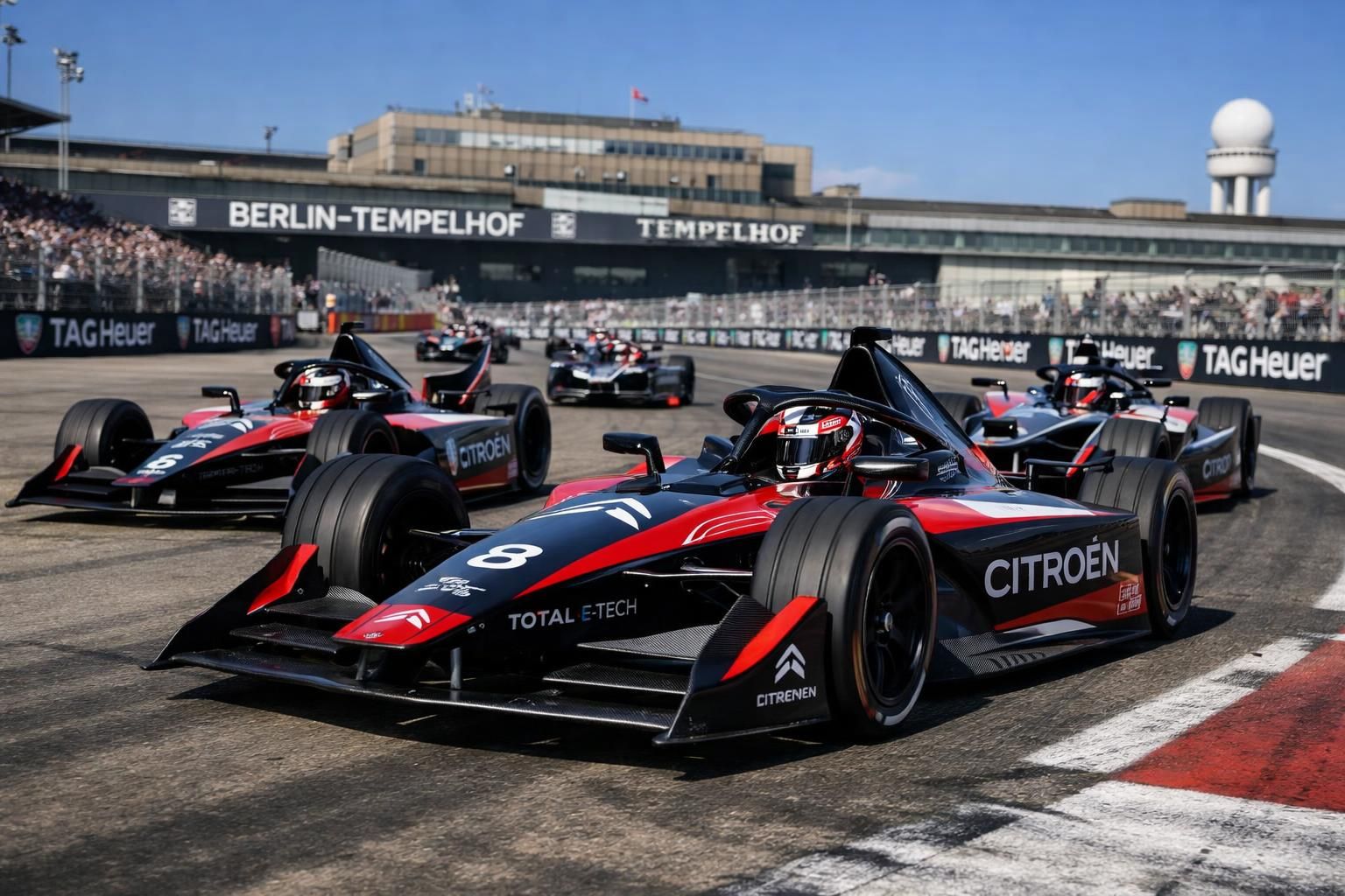 revivez l'incroyable e-prix de berlin en formule e et découvrez la magnifique performance française avec citroën qui a brillé sur le podium.