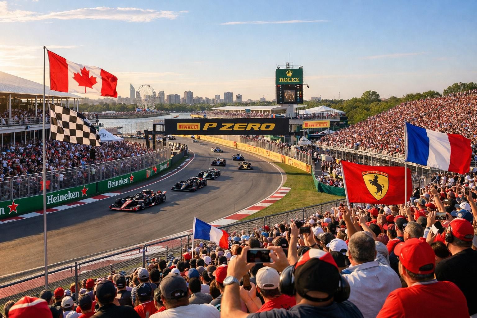 suivez le grand prix du canada de formule 1 en direct ! découvrez la chaîne tv et l'heure de diffusion pour ne rien manquer de cette course passionnante.