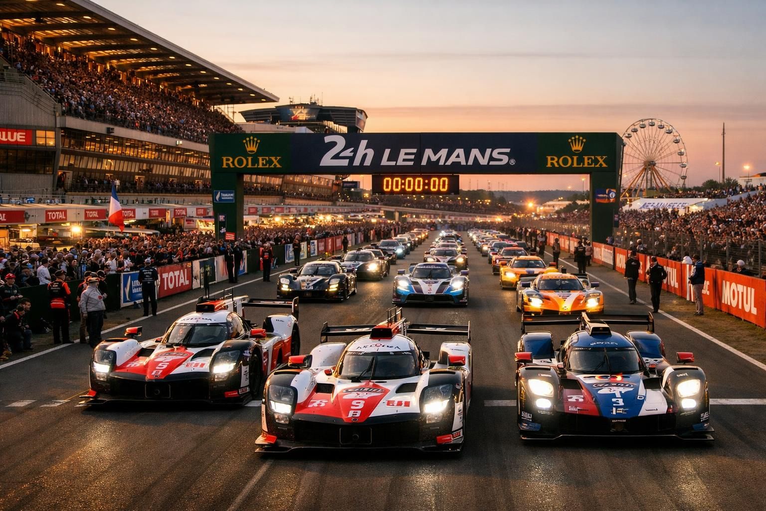 découvrez les nationalités les plus représentées sur la grille de départ des heures du mans 2026 et plongez au cœur de cette célèbre course d'endurance.
